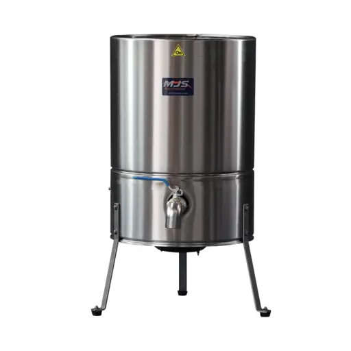 Kalvermelkmixer RVS op poten | 50ltr