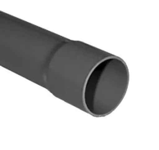 PVC landbouwbuis met lijmmof | 100mm - 5,55 meter