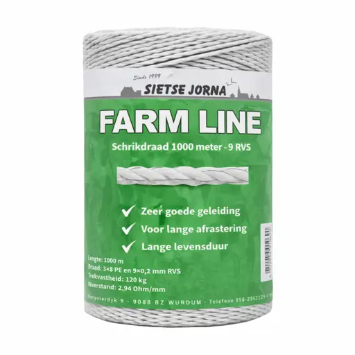 FARM LINE schrikdraad | 1000mtr