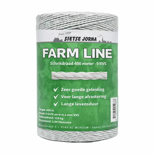 FARM LINE schrikdraad | 400mtr