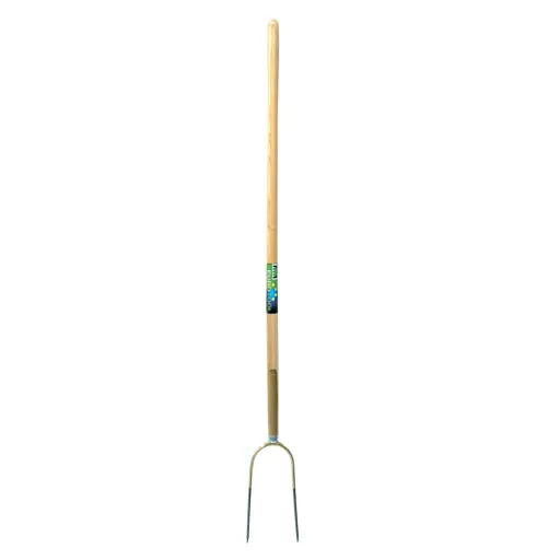 Hooivork 2-tands met steel - 135cm