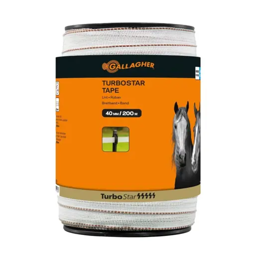 Gallagher TurboStar lint 40mm | wit 200mtr