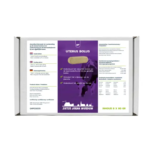 Uterus bolus SJ | 8st