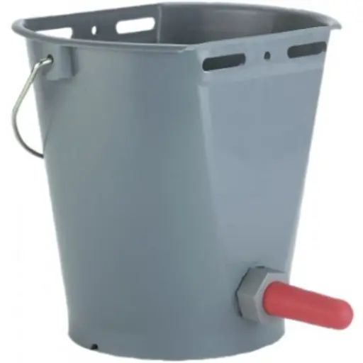 Speenemmer grijs 8ltr