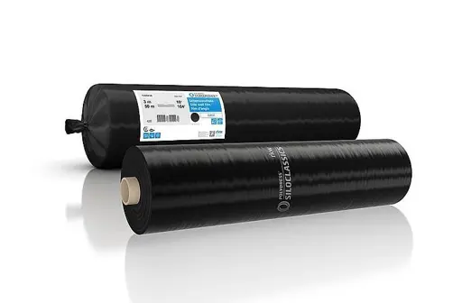Wandfolie zwart 0,12mm - 50x3mtr