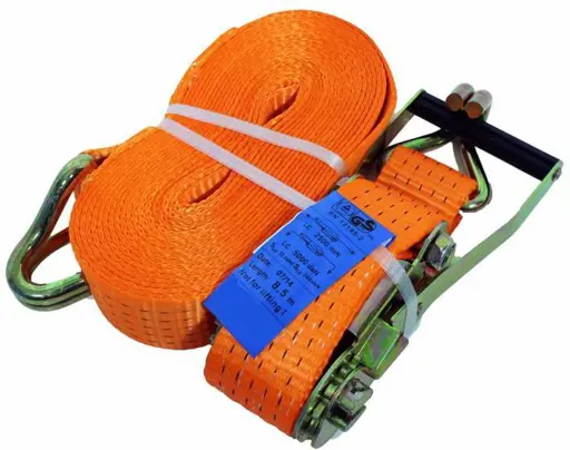 Spanband Sjorband oranje 2-delig | 50mm | 15mtr