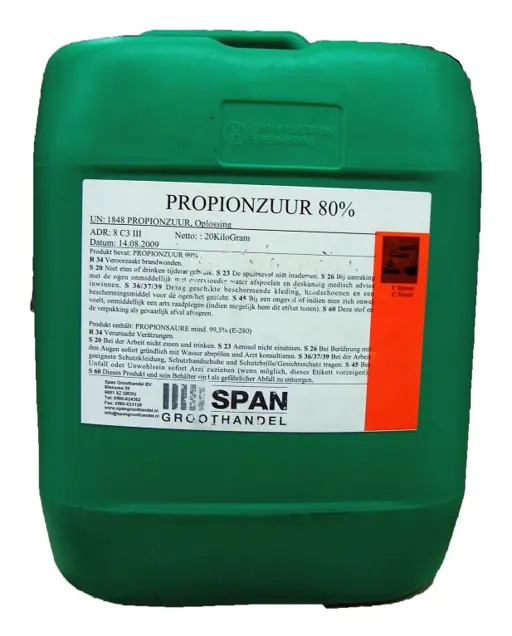 Propionzuur 80% 20kg