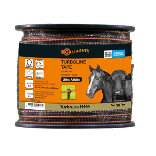 Gallagher TurboLine lint 20mm | terra 200mtr