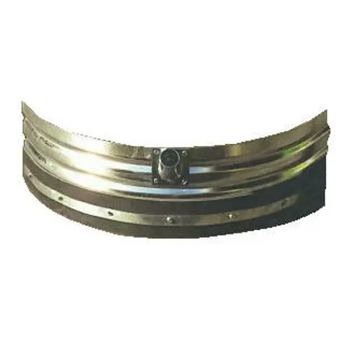 Mestschuif halfrond, zwaar - 60 cm