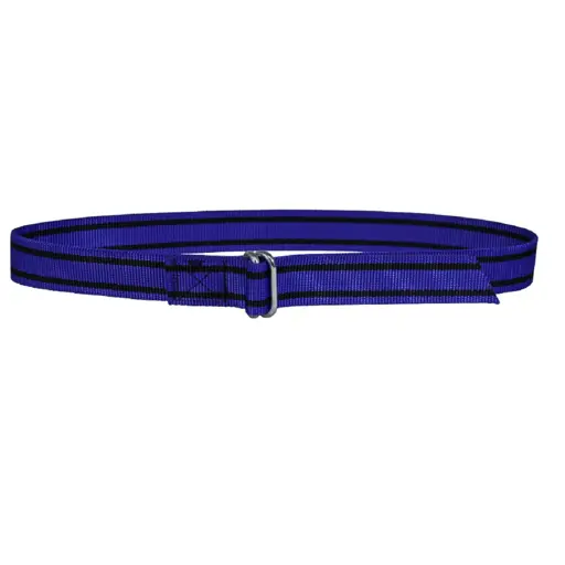 Halsriem nylon, met knelgesp - 130cm | blauw