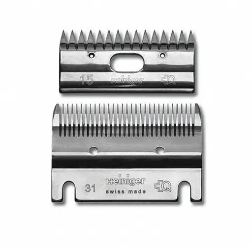 Heiniger veescheermessen set - 31/15 tands