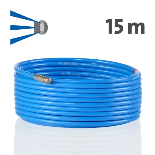 Kränzle rioolslang 15m met nozzle