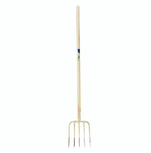 Mest(stal)vork 5-tands met steel - 135cm