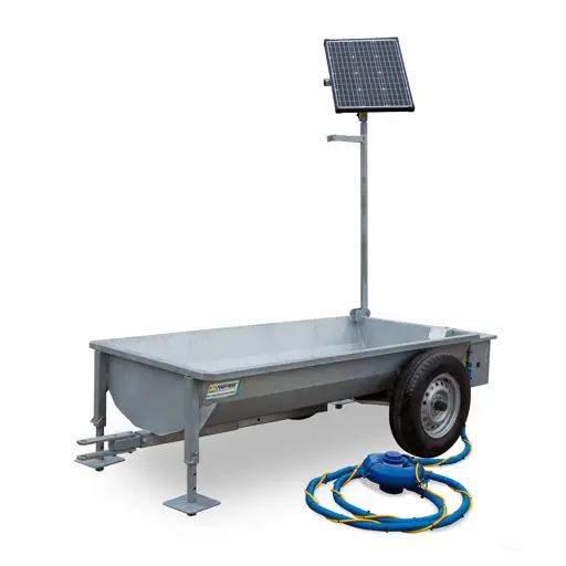 Mobiele weidedrinkbak Poortman Solar T600 M100 | 600ltr