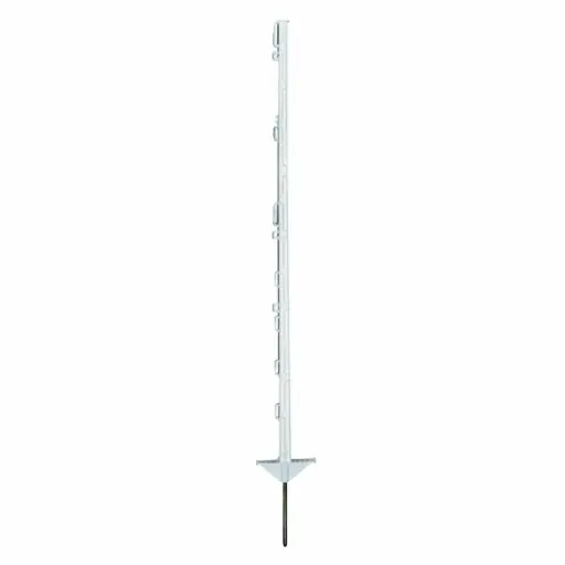 Pulsara kunststof paal wit - 105cm