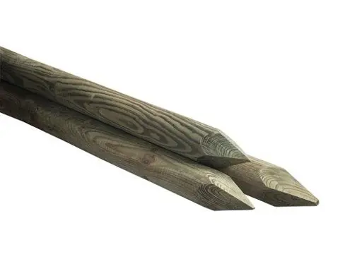 Afrasteringspaal hout Celfix® – 120 x Ø6cm | gefreesd