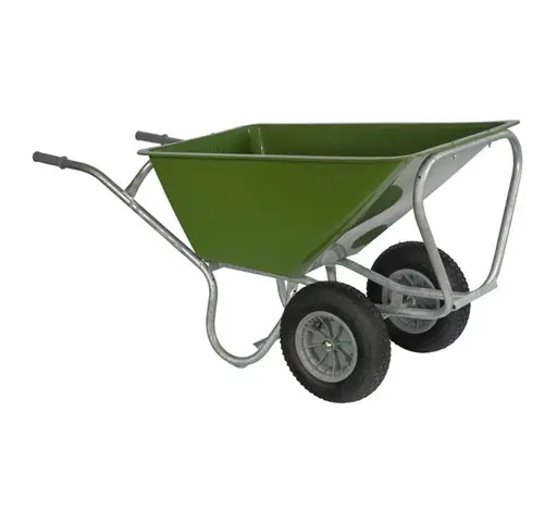 Kruiwagen Hummer PE 160ltr dubbel wiel