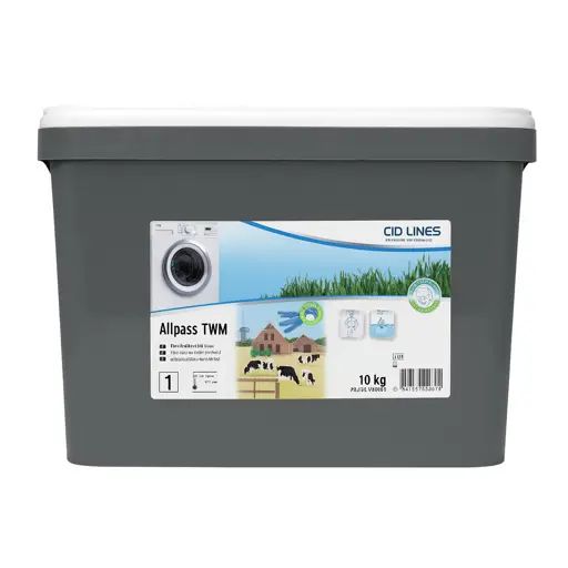 Allpass totaal wasmiddel 10kg