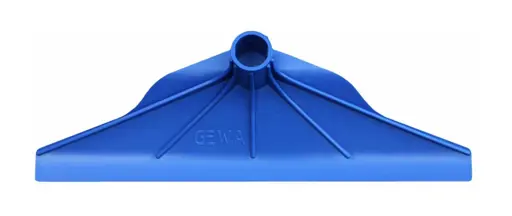 Stalkrabber kunststof blauw, los - 35cm