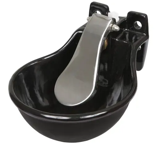 Drinkbak metaal 1/2" | RVS tong