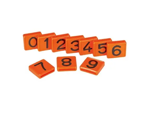Kokernummer oranje