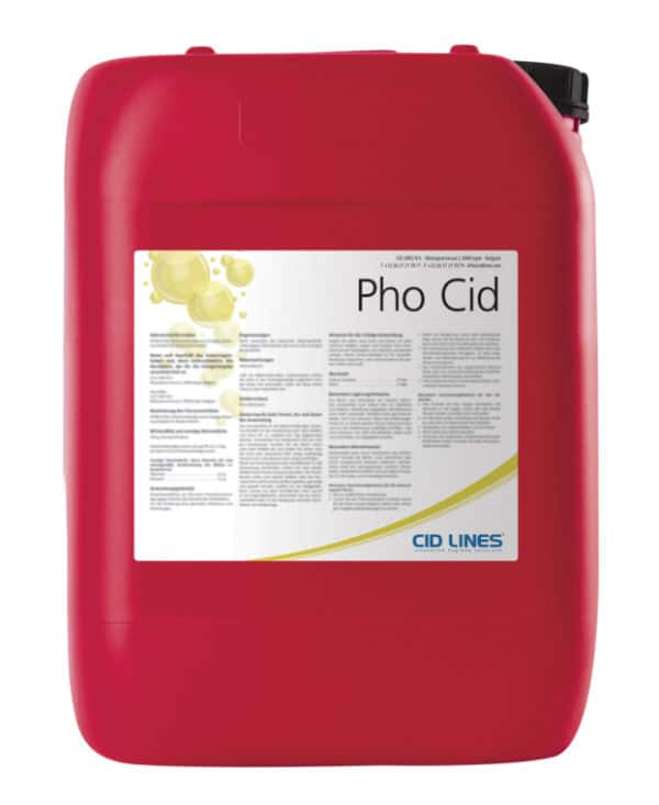 Pho Cid melkstalreinigingszuur 25kg