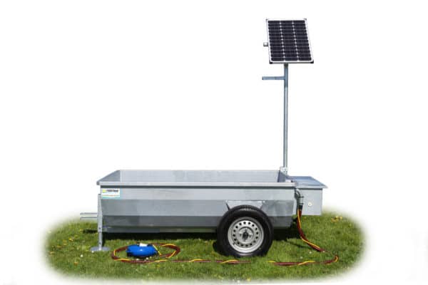 Mobiele weidedrinkbak Poortman Solar Type 110 | 1000ltr