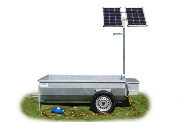 Mobiele weidedrinkbak Poortman Solar Type 120 | 1000ltr
