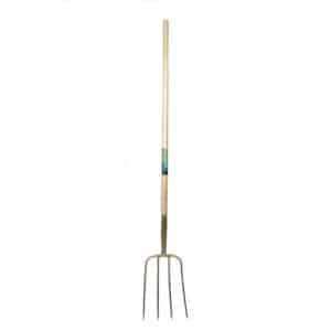 Mest(stal)vork 4-tands met steel - 135cm