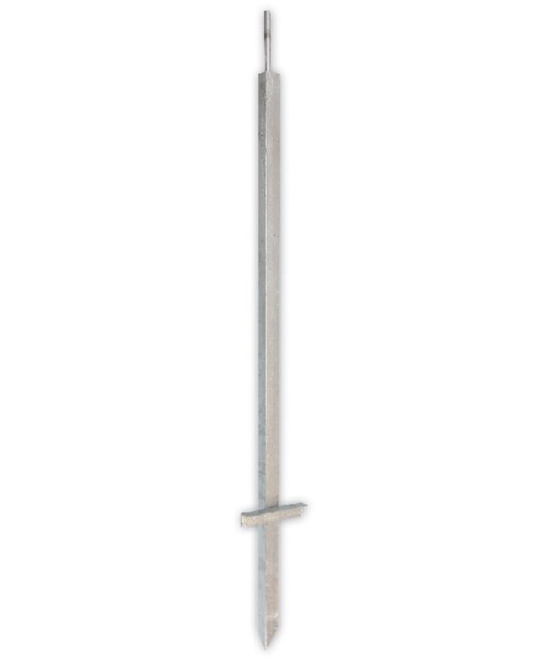 Afrasteringspaal hoekpaal gegalvaniseerd - 105cm