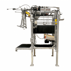 Elektrische klauwbekapbox GDS - met hydraulische fixeerbeugel, lift en zijschotten