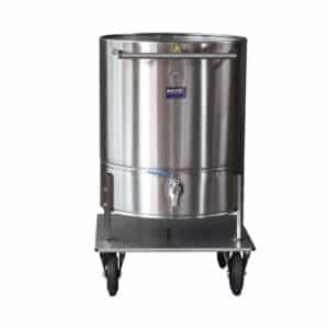 Kalvermelkmixer RVS - wielen | 200ltr