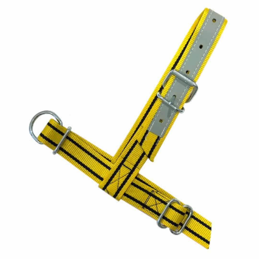 Keuringshalster geel/zwart | koe