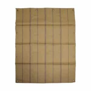 Koedek zwaar met ringen | jute | 115x160cm