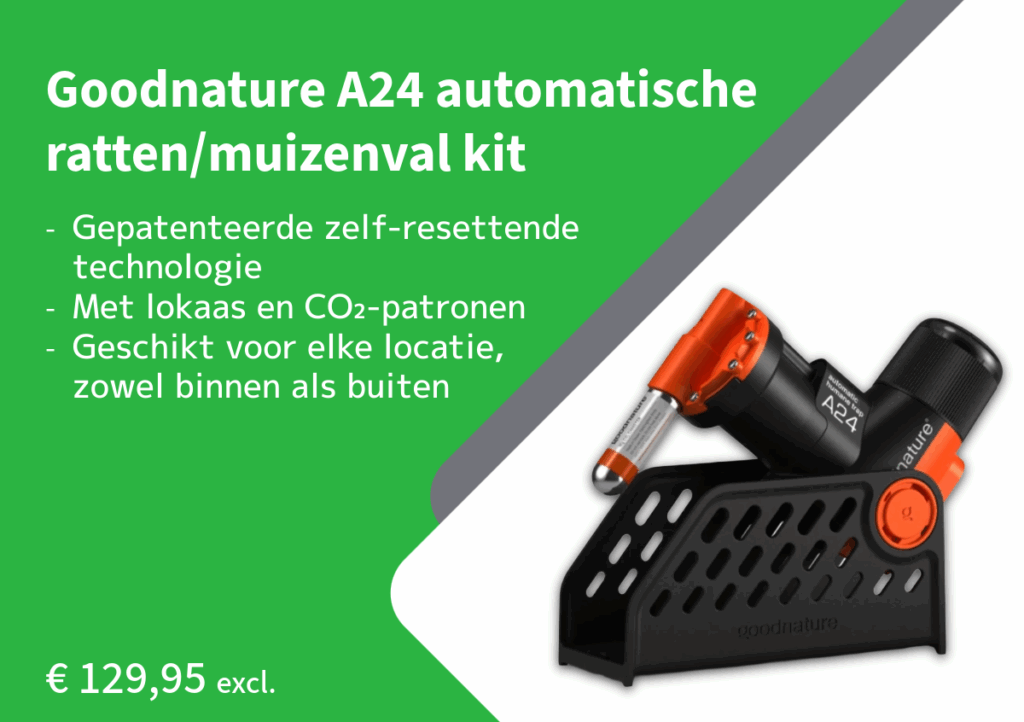 Goodnature A24 automatische muizenval kit - Sietse Jorna