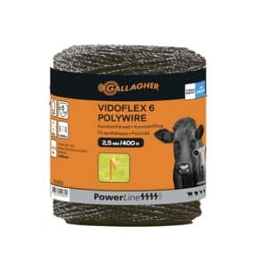 Gallagher Vidoflex 6 PowerLine schrikdraad | terra 400mtr