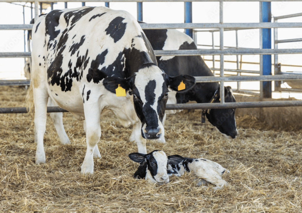 Afkalven in de winter-Sietse Jorna
