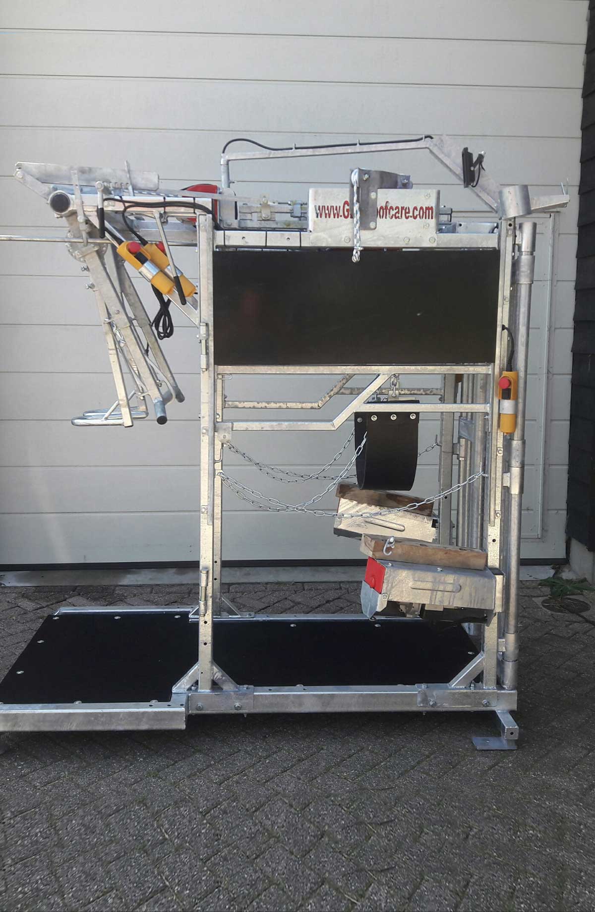 GDS zijschotten klauwbekapbox | extra optie GDS klauwbekapbox - Afbeelding 2