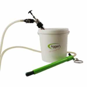 Agger's Penspomp Professioneel compleet | RVS pomp