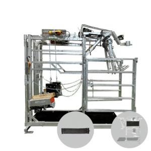 Elektrische klauwbekapbox GDS - met fixeerbeugel, zijschotten en 2e buikriem