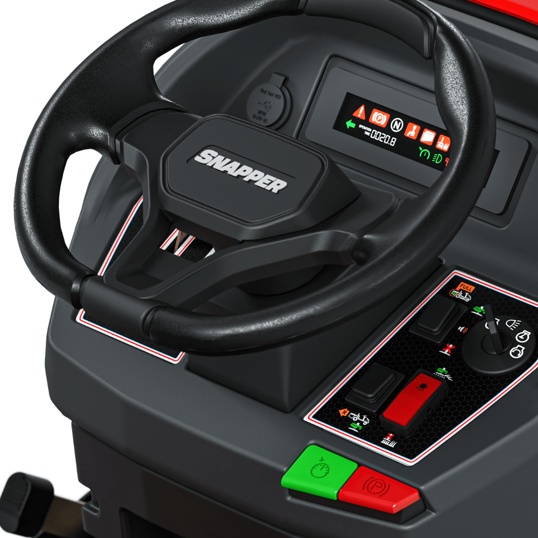 Snapper zitmaaier RTX102 met opvangbak - Afbeelding 8