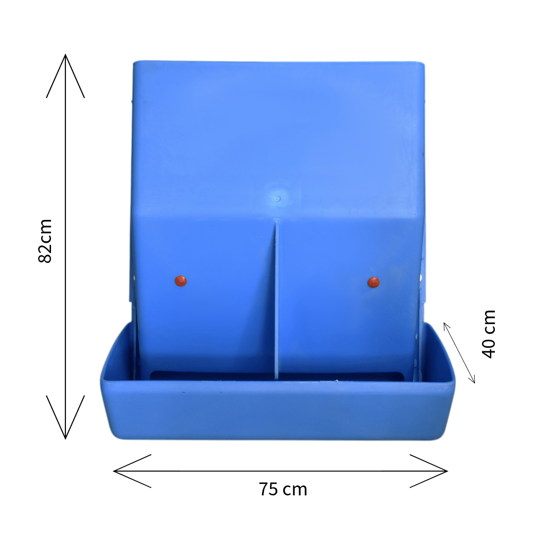 Krachtvoerbak XL zonder deksel | 75kg - Afbeelding 2