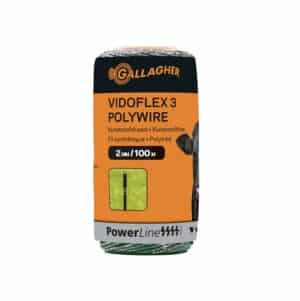 Gallagher Vidoflex 3 PowerLine schrikdraad | groen 100mtr