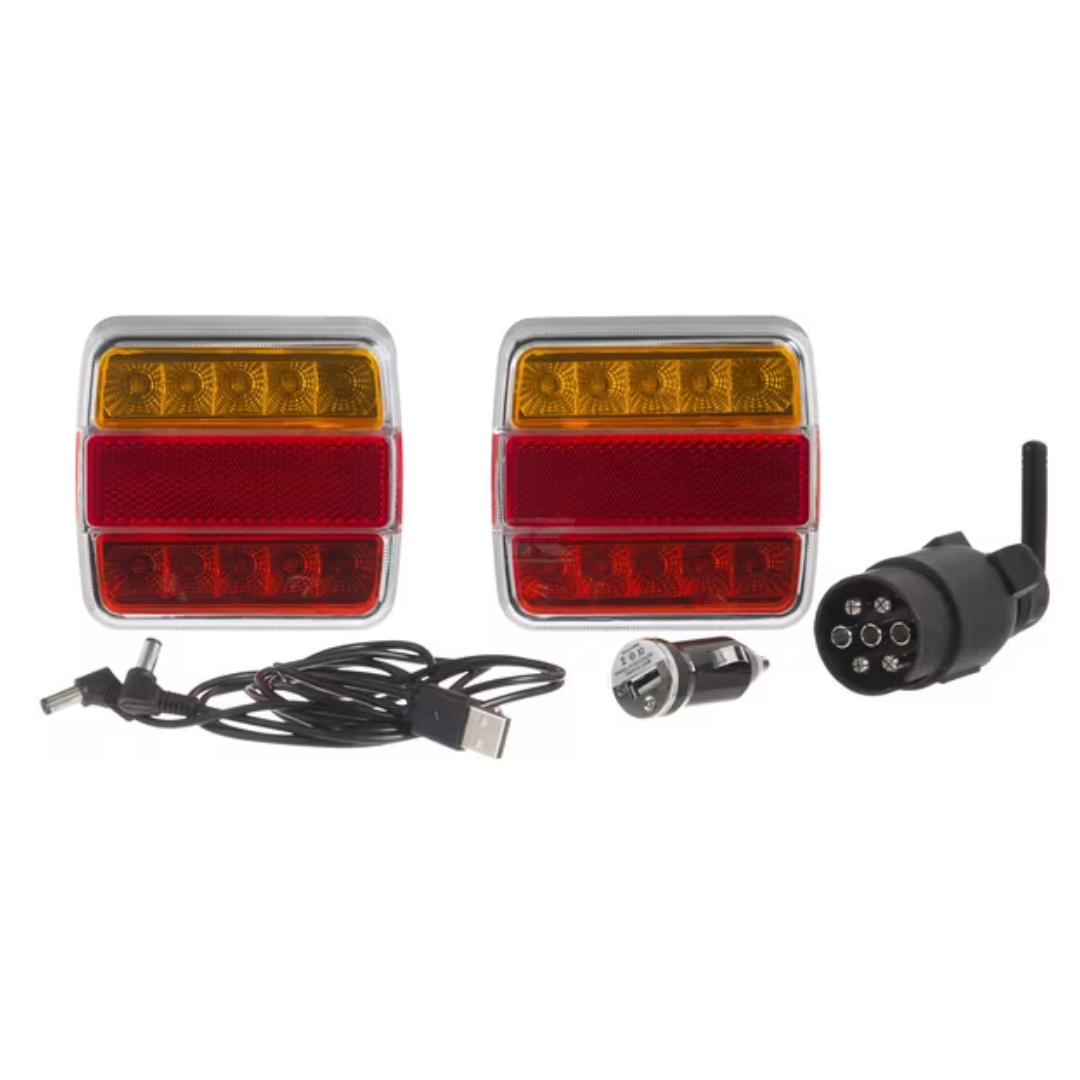 Draadloze LED verlichtingsset 12V